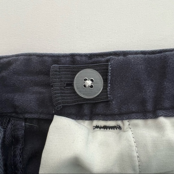 KHQ Girl’s School Uniform Pants Slacks, Navy, Size 10, Adjustable Waist - Picture 4 of 6